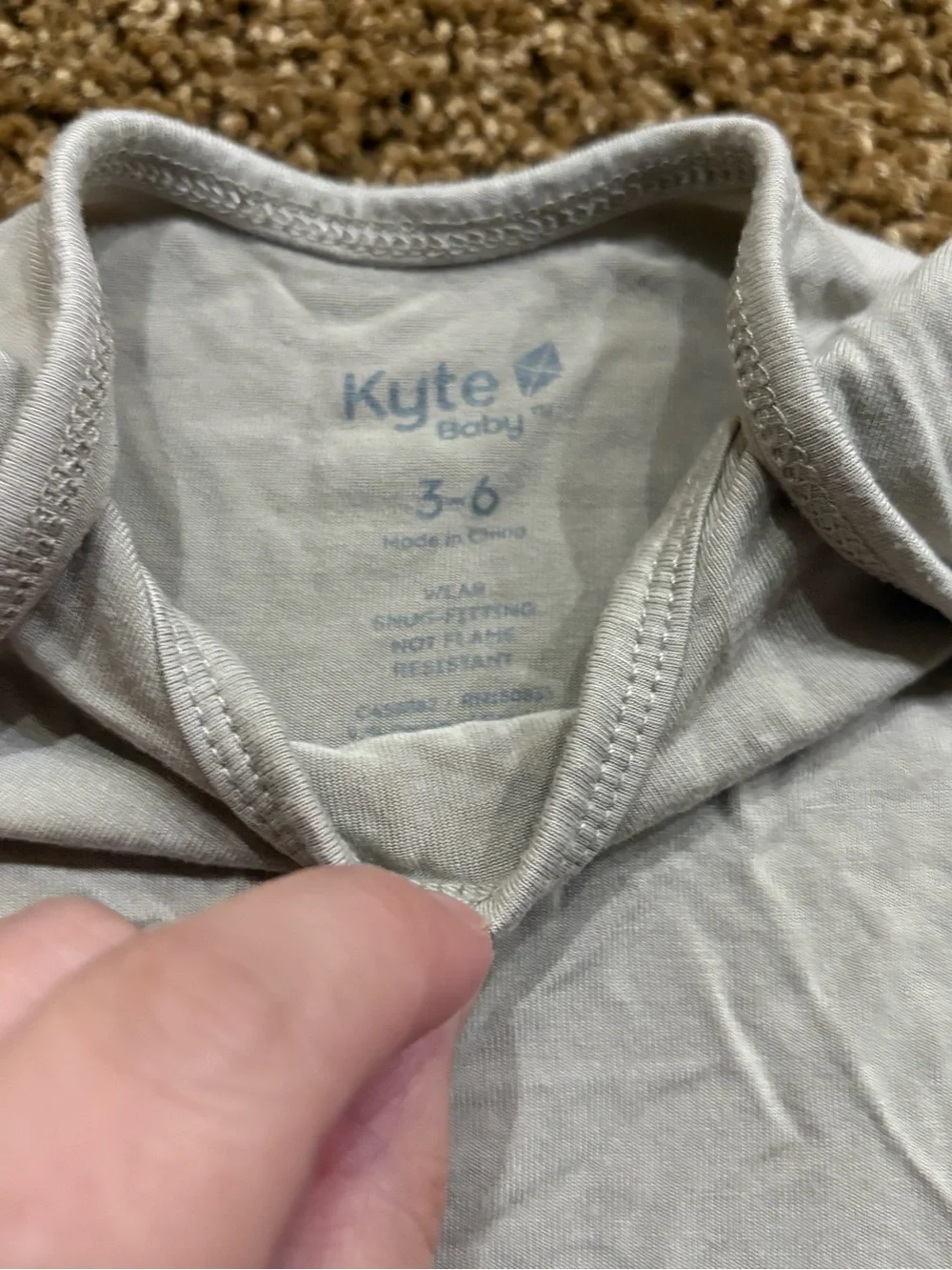 Kyte BABY bamboo taupe